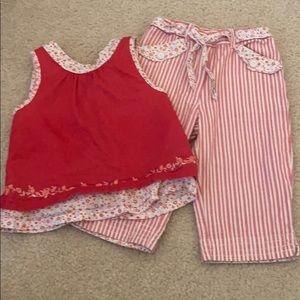 Janie and jack tank top and pants